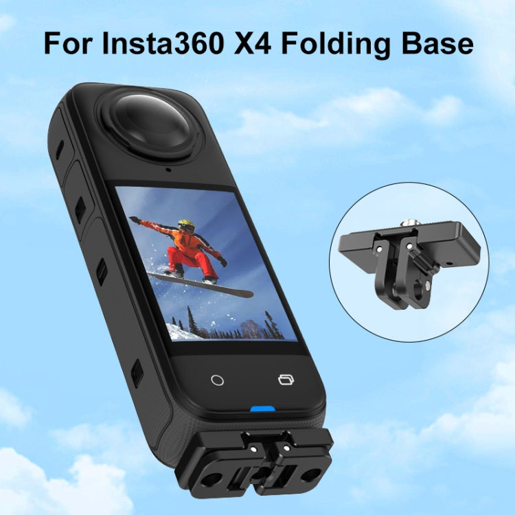 Base pieghevole 1/4" per Insta360 X4 e X3