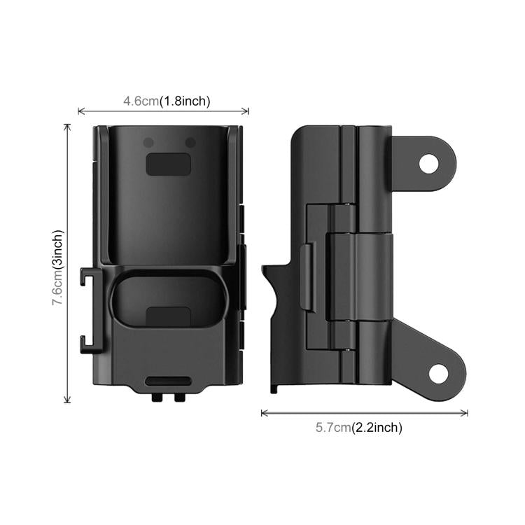 Adattatore slitta fredda per DJI Osmo Pocket 3 in plastica