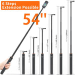 Selfie Stick e Treppiede 1.3m per Action Camera e Smartphone