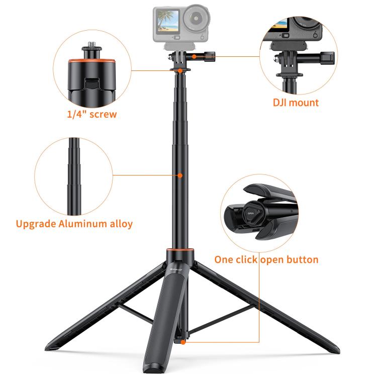 Selfie Stick e Treppiede 1.3m per Action Camera e Smartphone