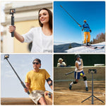Selfie Stick e Treppiede 1.3m per Action Camera e Smartphone