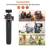 Treppiede estensibile PULUZ con testa a sfera 360°