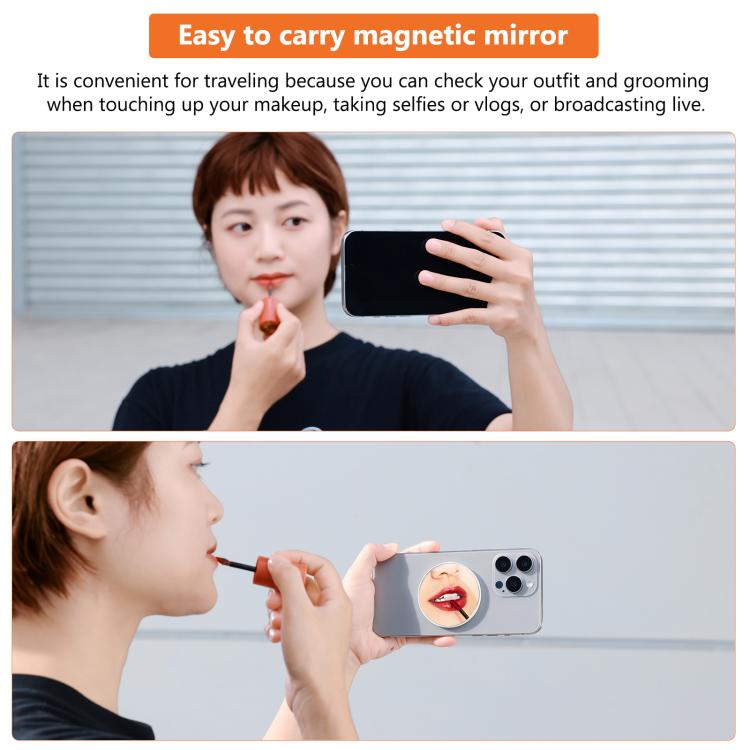 Specchio trucco magnetico MagSafe per smartphone