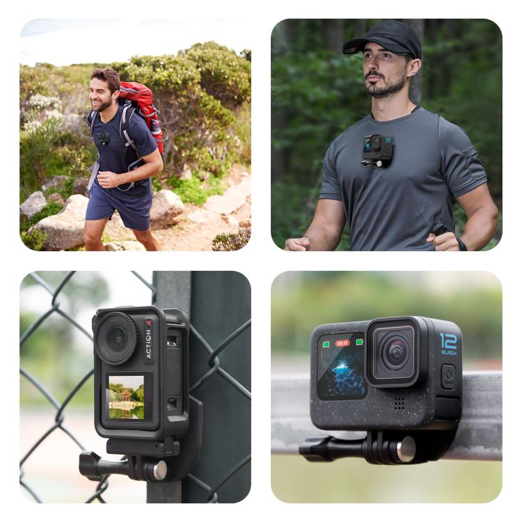 Supporto magnetico da collo per videocamera d'azione