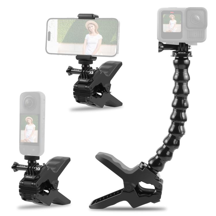 Morsetto flessibile PULUZ per action camera e smartphone
