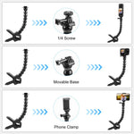 Morsetto flessibile PULUZ per action camera e smartphone