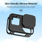 Custodia in silicone per Insta360 Ace Pro 2 con copriobiettivo