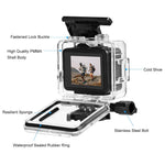 Custodia impermeabile per GoPro HERO 4K 2024 fino a 60m