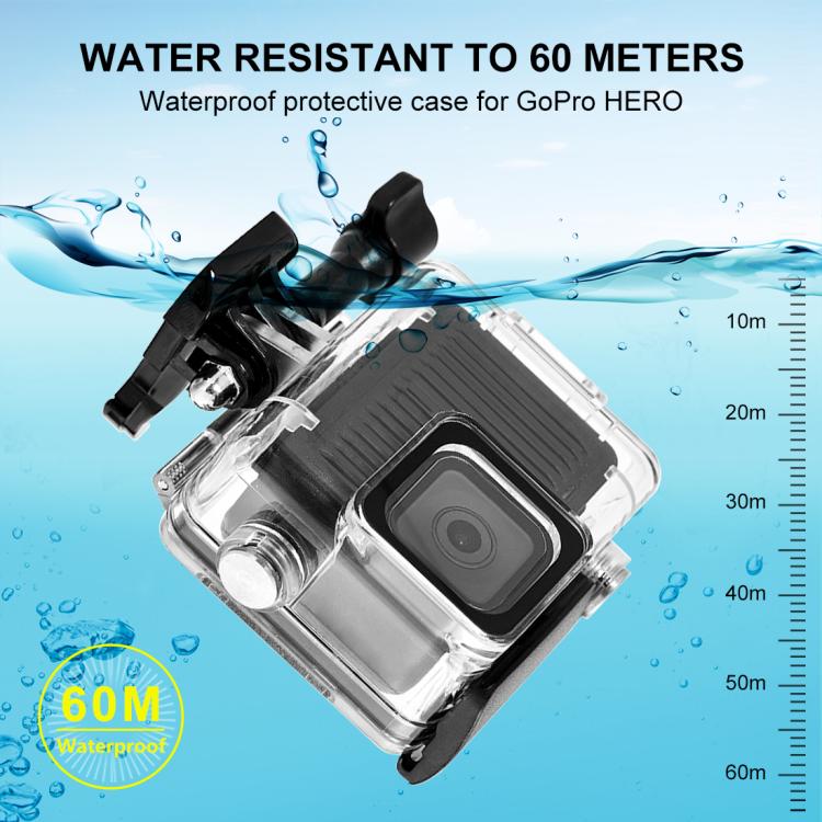 Custodia impermeabile per GoPro HERO 4K 2024 fino a 60m