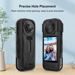 Custodia in silicone con copriobiettivo per Insta360 X5