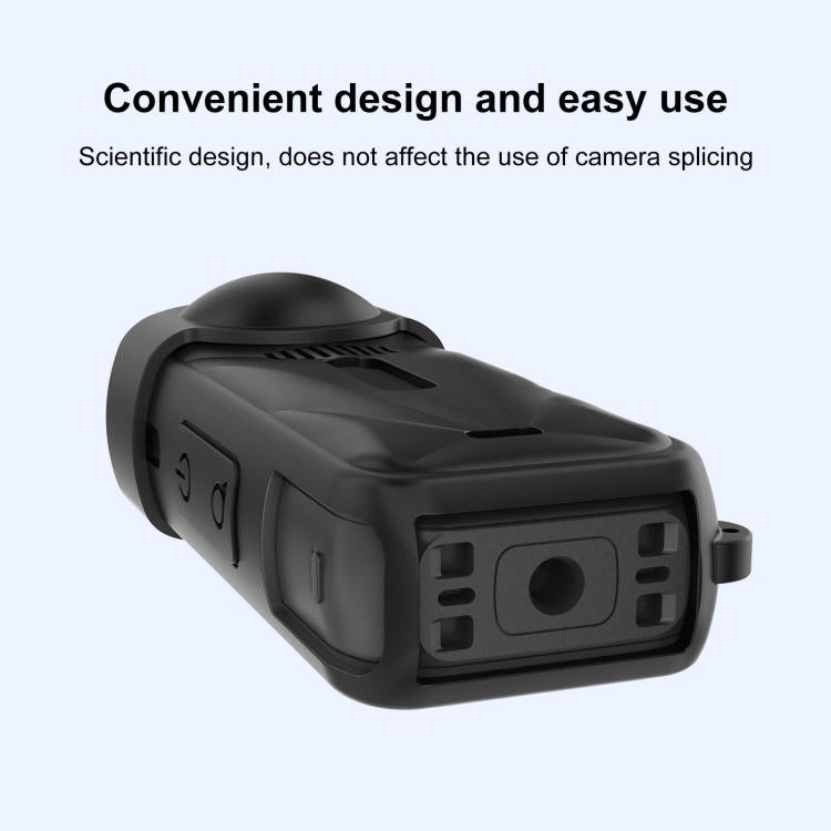 Custodia in silicone con copriobiettivo per Insta360 X5