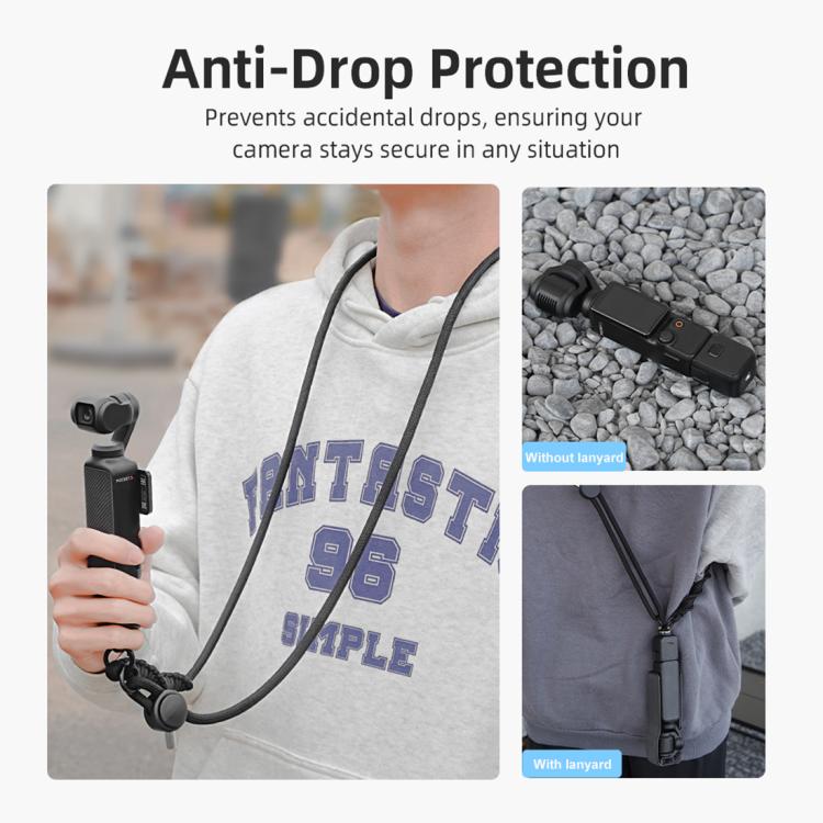 Cordino regolabile anti-smarrimento per videocamere sportive