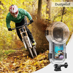 Custodia subacquea impermeabile per Insta360 X5