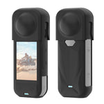 Custodia in silicone con copriobiettivo per Insta360 X5