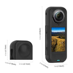 Custodia in silicone con copriobiettivo per Insta360 X5