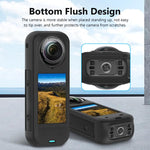 Custodia in silicone con copriobiettivo per Insta360 X5