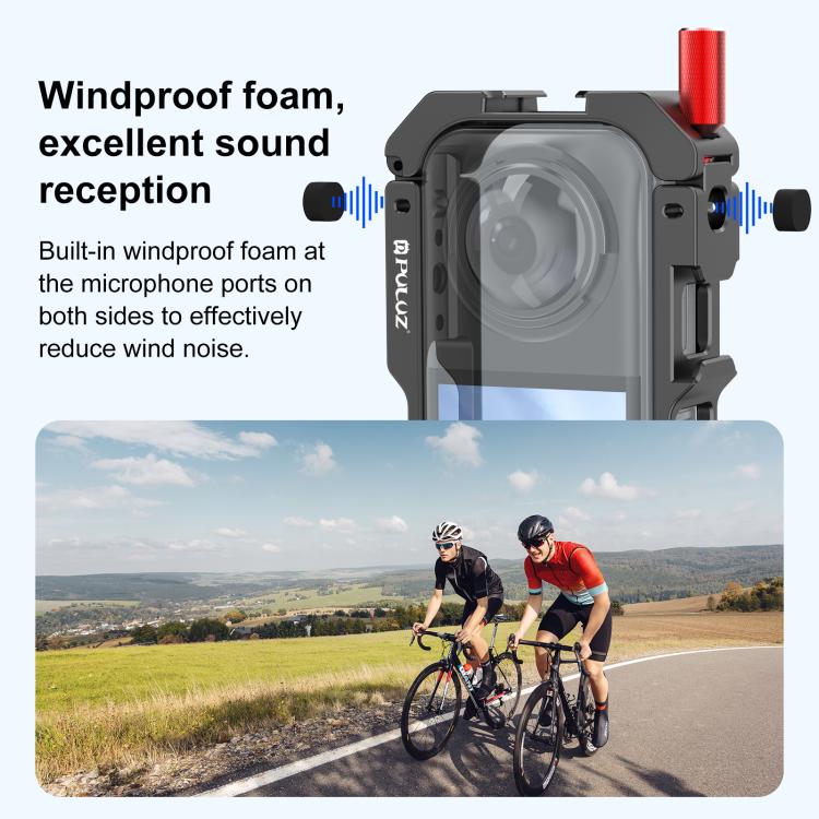 Gabbia protettiva in metallo per Insta360 X5