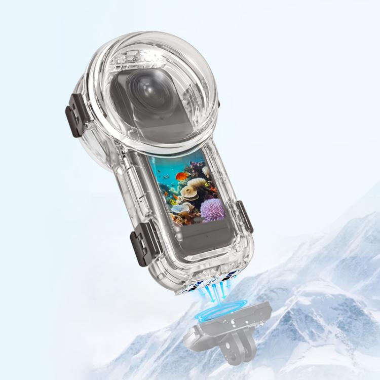 Custodia subacquea impermeabile fino a 60 m per Insta360 X5