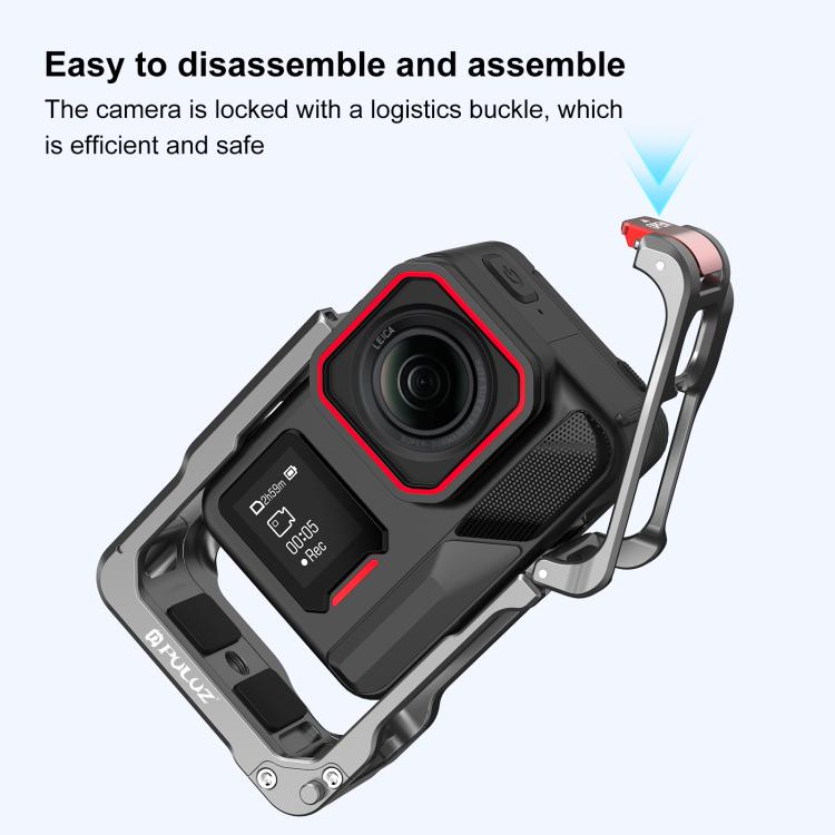 Gabbia protettiva in alluminio per Insta360 Ace Pro 2
