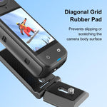 Supporto magnetico pieghevole per action camera 360°