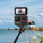Adattatore sgancio rapido in alluminio per Insta360 X5 e Pro