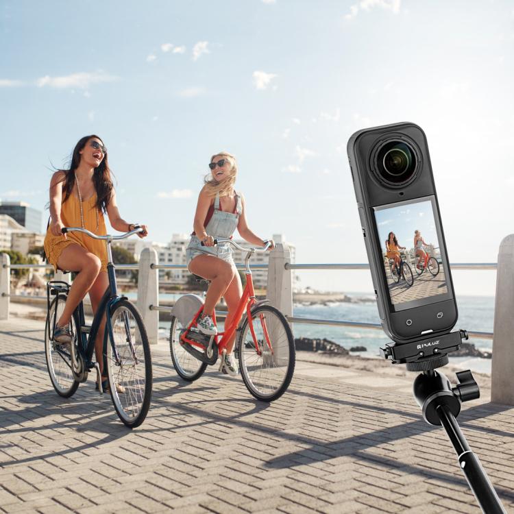 Adattatore sgancio rapido in alluminio per Insta360 X5 e Pro
