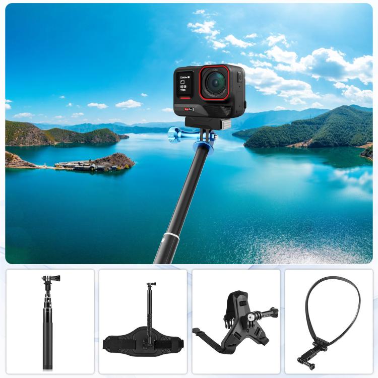 Supporto magnetico a sgancio rapido per Insta360 X5 Ace
