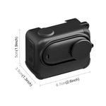 Custodia in silicone per Insta360 GO 3S con copriobiettivo
