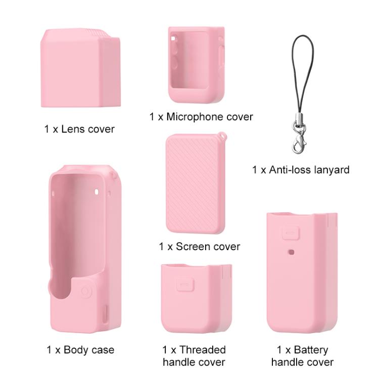 Custodia in silicone TPU per DJI Osmo Pocket 3