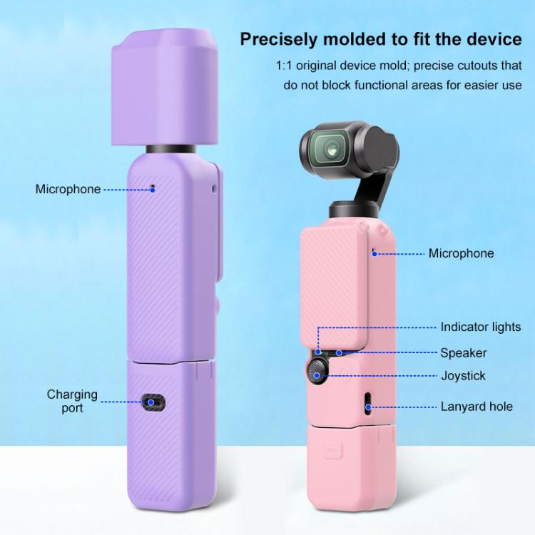 Custodia in silicone TPU per DJI Osmo Pocket 3