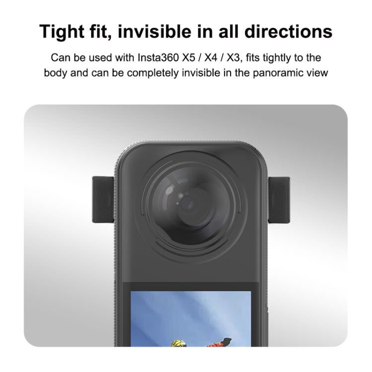 Guarnizione in schiuma antirumore per Insta360 X5 X4 X3