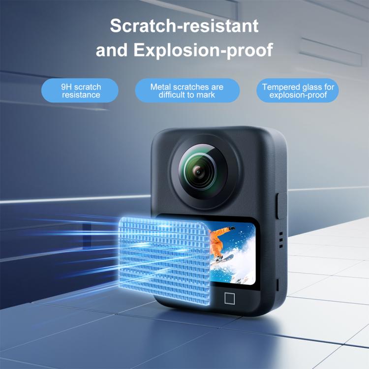 Pellicola in vetro temperato per schermo DJI Osmo 360