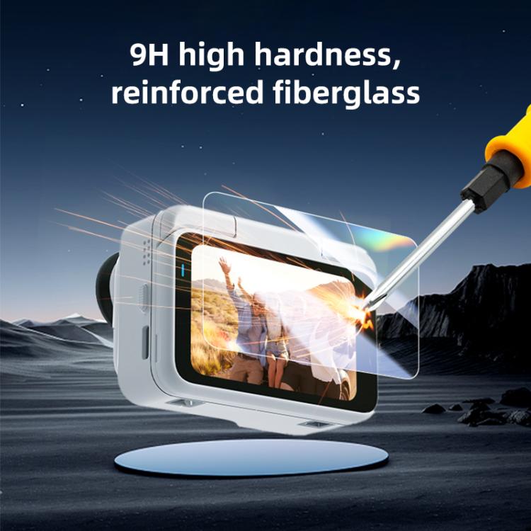 Pellicola in vetro temperato 2 in 1 per Insta360 GO Ultra
