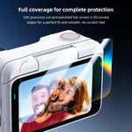 Pellicola in vetro temperato 2 in 1 per Insta360 GO Ultra