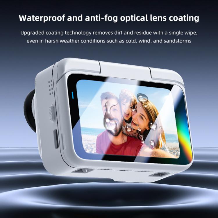 Pellicola in vetro temperato 2 in 1 per Insta360 GO Ultra