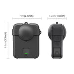 Custodia in silicone PULUZ per DJI Osmo 360 con copriobiettivo