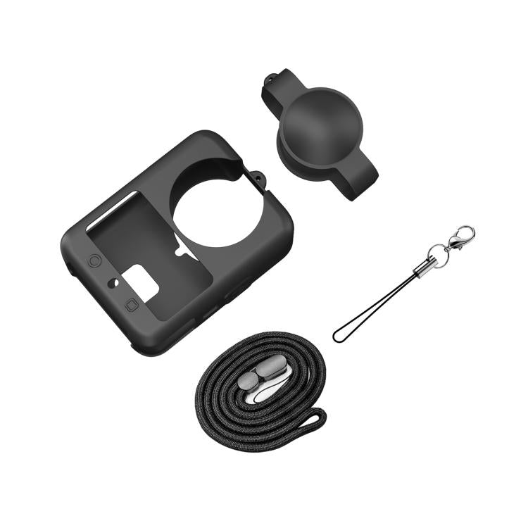 Custodia in silicone PULUZ per DJI Osmo 360 con copriobiettivo