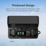 Custodia protettiva in silicone antigraffio per la ricarica del microfono DJI PULUZ 3., For DJI Mic 3