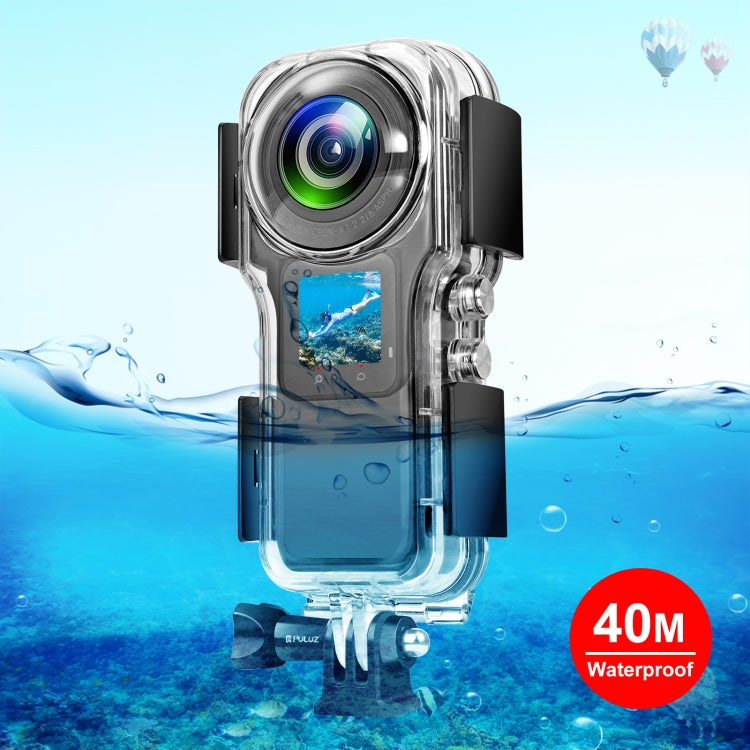 Per Insta360 One RS 1 pollice 360 Edition PULUZ Custodia impermeabile subacquea da 40 m