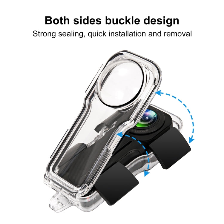 Per Insta360 One RS 1 pollice 360 Edition PULUZ Custodia impermeabile subacquea da 40 m