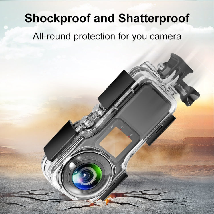 Per Insta360 One RS 1 pollice 360 Edition PULUZ Custodia impermeabile subacquea da 40 m