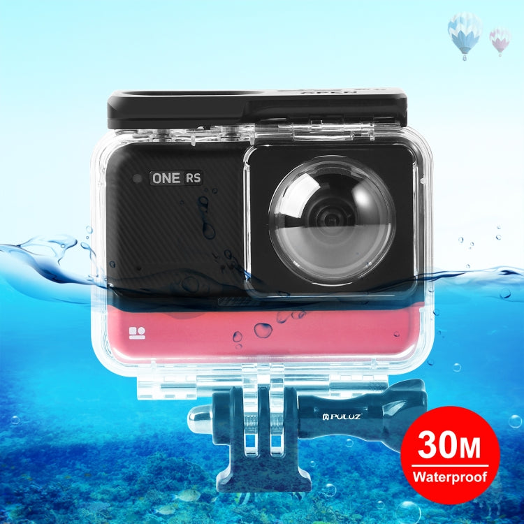 Custodia impermeabile per custodia subacquea Insta360 One RS 360 Edition PULUZ 30 m di profondità subacquea, For Insta360 One RS 360 Edition Diving Case