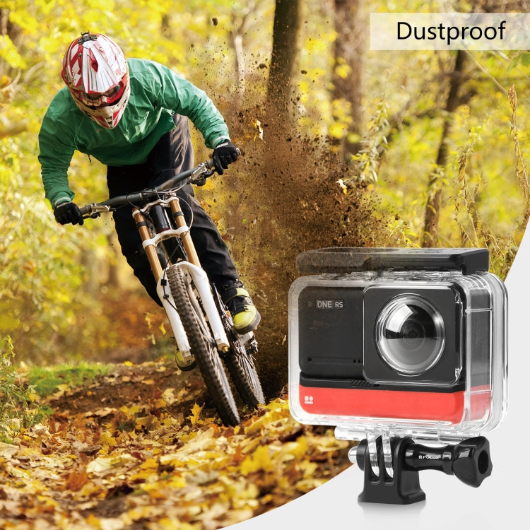 Custodia impermeabile per custodia subacquea Insta360 One RS 360 Edition PULUZ 30 m di profondità subacquea, For Insta360 One RS 360 Edition Diving Case