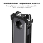 Per Insta360 X3 PULUZ Telaio protettivo per gabbia protettiva in metallo con base per pattino freddo espanso e adattatore per treppiede, Metal Cage US Stock, For Insta360 X3