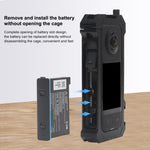Per Insta360 X3 PULUZ Telaio protettivo per gabbia protettiva in metallo con base per pattino freddo espanso e adattatore per treppiede, Metal Cage US Stock, For Insta360 X3