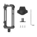 Telaio protettivo in metallo per Insta360 X3 con base e adattator