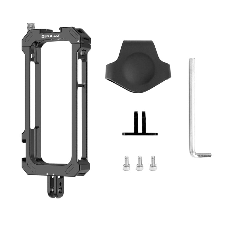 Telaio protettivo in metallo per Insta360 X3 con base e adattator