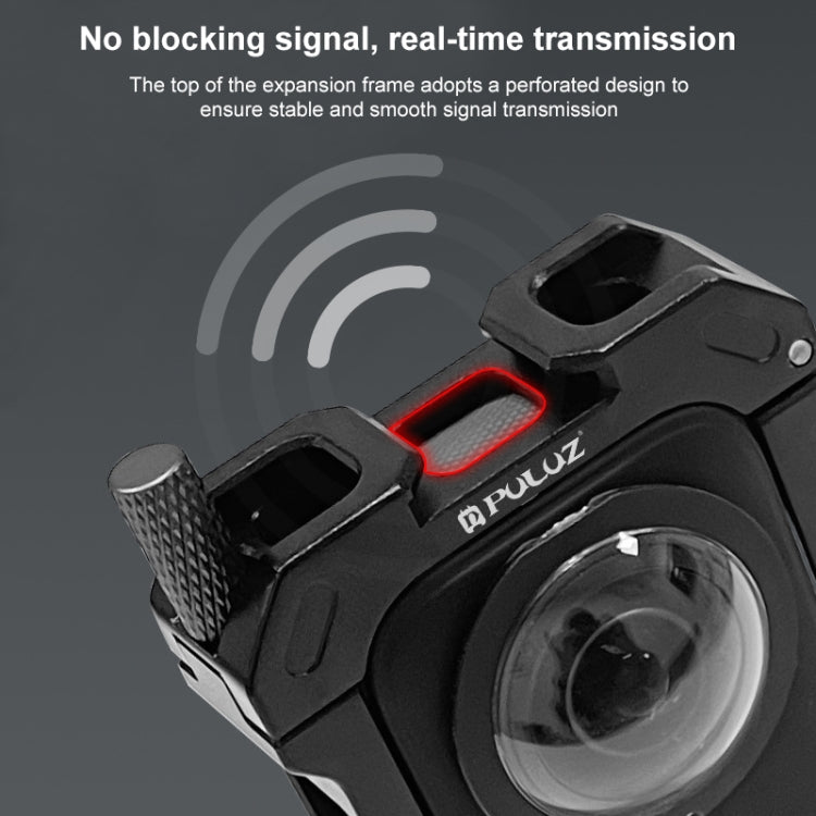 Telaio protettivo in metallo per Insta360 X3 con base e adattator