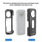 Per Insta360 X3 PULUZ Telaio protettivo per gabbia protettiva in metallo con protezione per lente, Metal Frame with Lens Protector US Stock, Metal Frame with Lens Protector