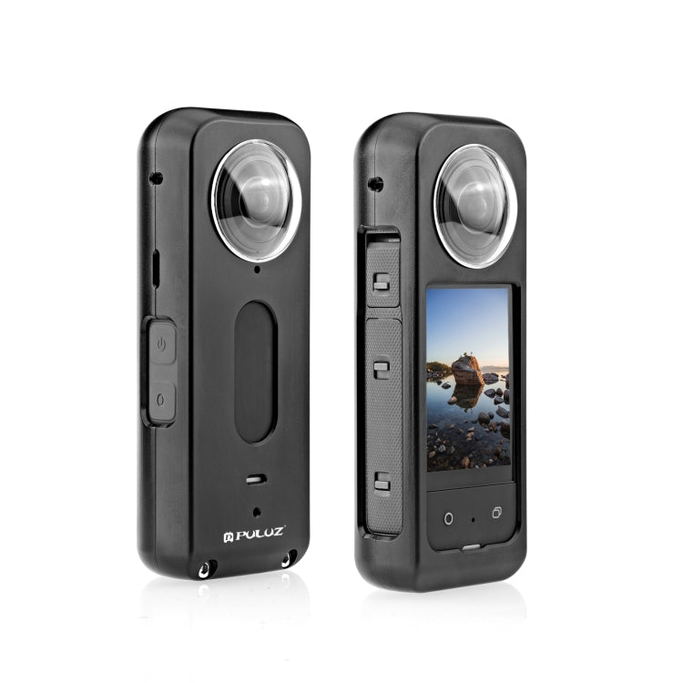 Per Insta360 X3 PULUZ Telaio protettivo per gabbia protettiva in metallo con protezione per lente, Metal Frame with Lens Protector US Stock, Metal Frame with Lens Protector